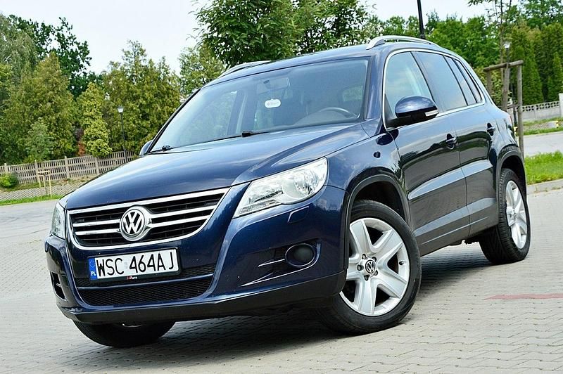 Niebieski (metalik) Używany 2010 VW Tiguan SUV | 30 900 zł (Uczciwa cena) - Obraz 1/4