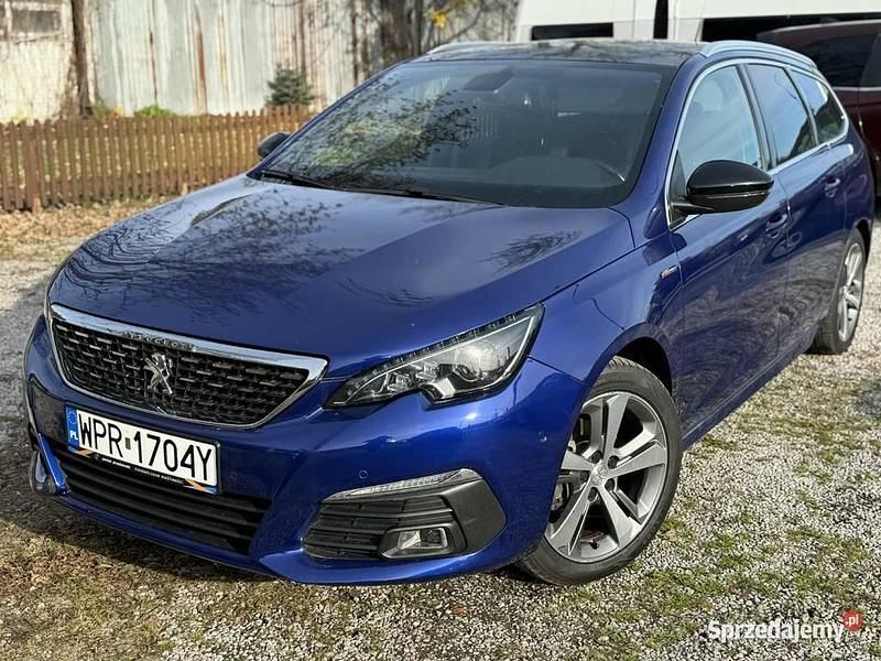 Używany Peugeot 308 SW GT-line 2018 Niebieski Kombi