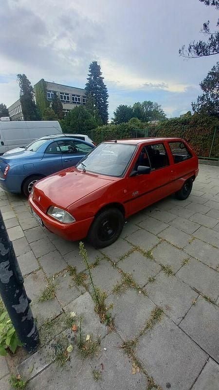 Czerwony Używany 1998 Citroën AX Hatchback | 3700 zł - Obraz 1/4