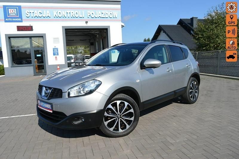 Szary Używany 2013 Nissan Qashqai SUV | 37 900 zł (Dobra cena) - Obraz 1/4