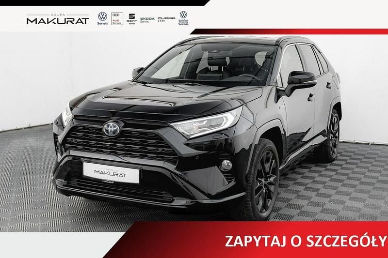 Czarny (metalik) Używany 2021 Toyota RAV4 Hybrid Edition SUV | 133 850 zł (Uczciwa cena) - Obraz 1/4