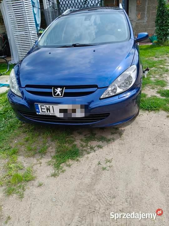 Niebieski Używany 2005 Peugeot 307 Kombi | 6200 zł (Dość drogi) - Obraz 1/4