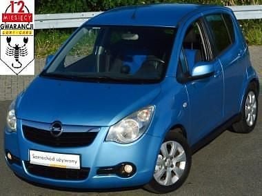 Niebieski Używany 2009 Opel Agila Hatchback | 11 500 zł (Dość drogi) - Obraz 1/4