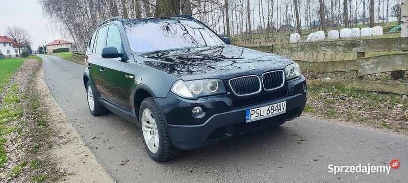 Czarny Używany 2007 BMW X3 SUV | 15 500 zł (Dobra cena) - Obraz 1/4