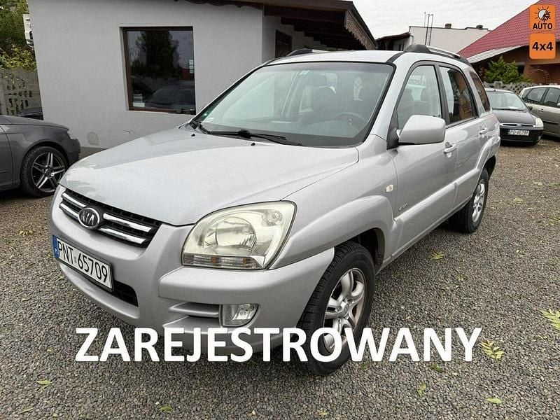 Srebrny (metalik) Używany 2005 Kia Sportage 2 SUV | 13 250 zł (Uczciwa cena) - Obraz 1/4