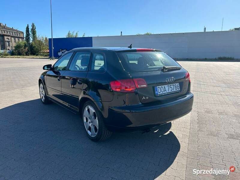 Czarny Używany 2005 Audi A3 Hatchback | 19 900 zł (Drogi) - Obraz 1/4