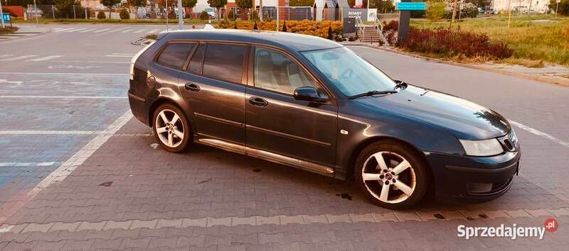 Używany Saab 9-3 2007 Niebieski Kombi