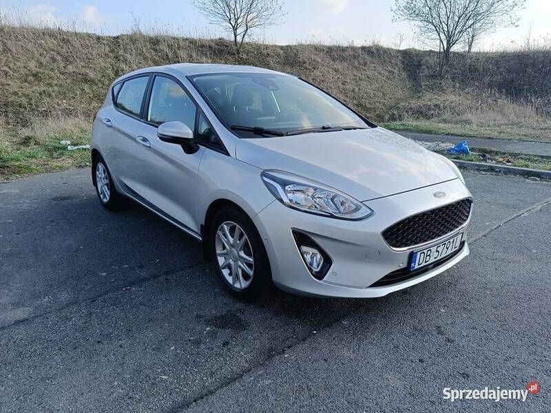 Srebrny Używany 2018 Ford Fiesta Hatchback | 37 500 zł (Dość drogi) - Obraz 1/4