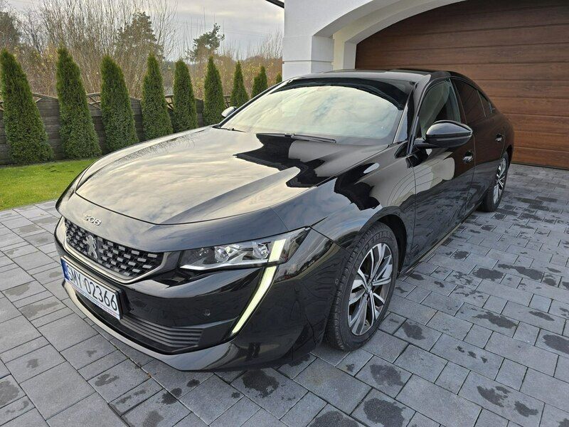 Czarny Używany 2019 Peugeot 508 Sedan/Limuzyna | 83 900 zł - Obraz 1/4