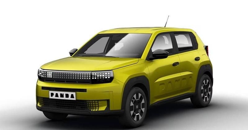Lakier metalizowany żółty limone Nowe 2025 Fiat Panda Icon Hatchback | 85 904 zł (Uczciwa cena) - Obraz 1/3