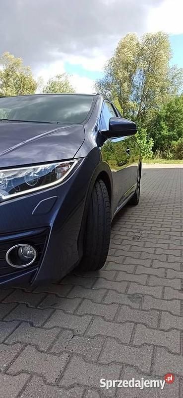 Niebieski Używany 2015 Honda Civic Kombi | 49 900 zł (Dość drogi) - Obraz 1/4