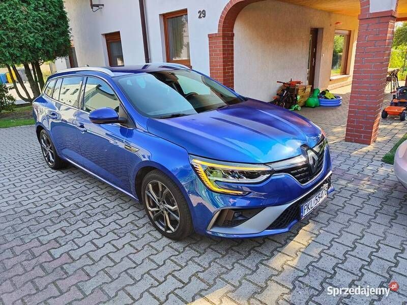 Niebieski Używany 2021 Renault Mégane IV R.S. Kombi | 99 900 zł - Obraz 1/4
