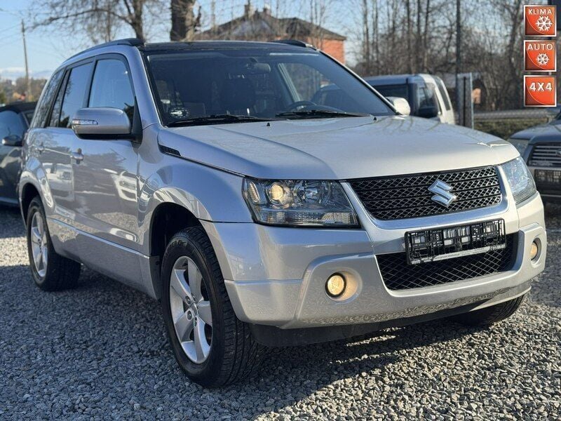 Srebrny Używany 2010 Suzuki Grand Vitara SUV | 38 700 zł - Obraz 1/4