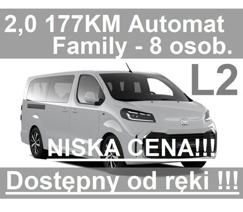 Biały Nowe 2024 Toyota Proace Verso Kombi | 198 275 zł - Obraz 1/4