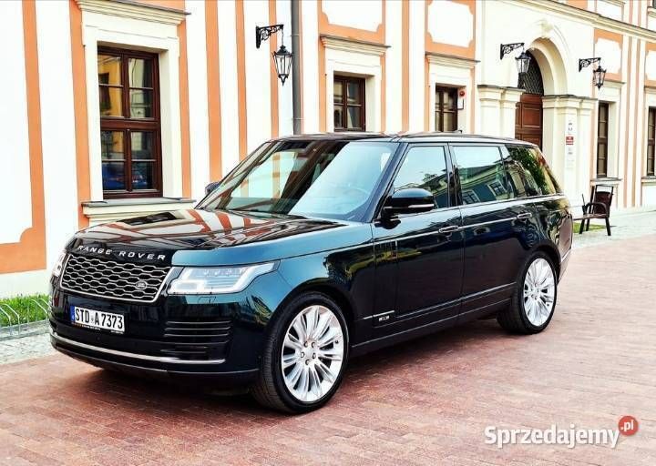 Zielony Używany 2019 Land Rover Range Rover Vogue SUV | 250 000 zł - Obraz 1/4