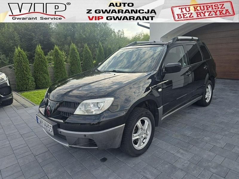 Czarny Używany 2006 Mitsubishi Outlander SUV | 15 500 zł - Obraz 1/4