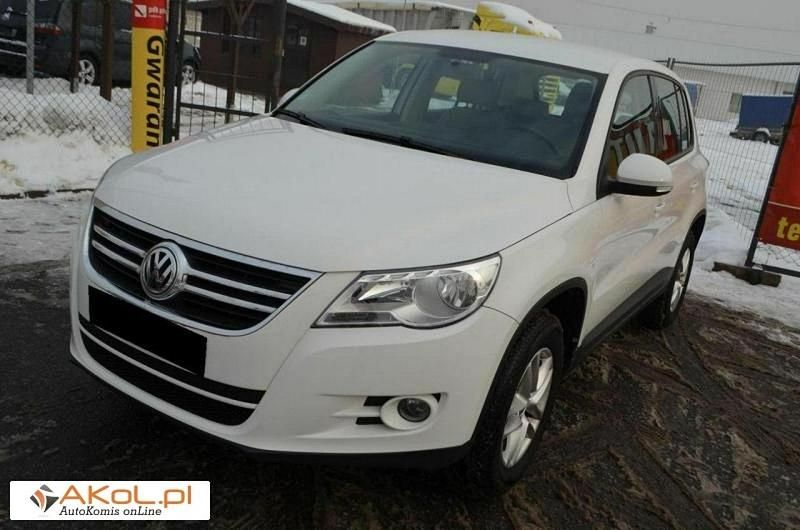 Biały Używany 2010 VW Tiguan SUV | 74 900 zł - Obraz 1/1