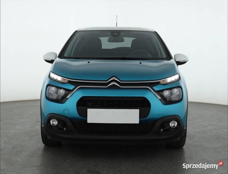 Niebieski Używany 2023 Citroën C3 PureTech Hatchback | 50 999 zł (Uczciwa cena) - Obraz 1/4