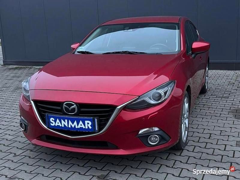 Bordowy Używany 2014 Mazda 3 Hatchback | 34 800 zł (Uczciwa cena) - Obraz 1/4