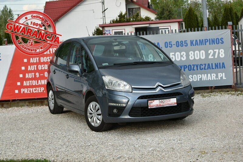 Szary Używany 2011 Citroën C4 Picasso Minivan | 8900 zł (Super Cena) - Obraz 1/4