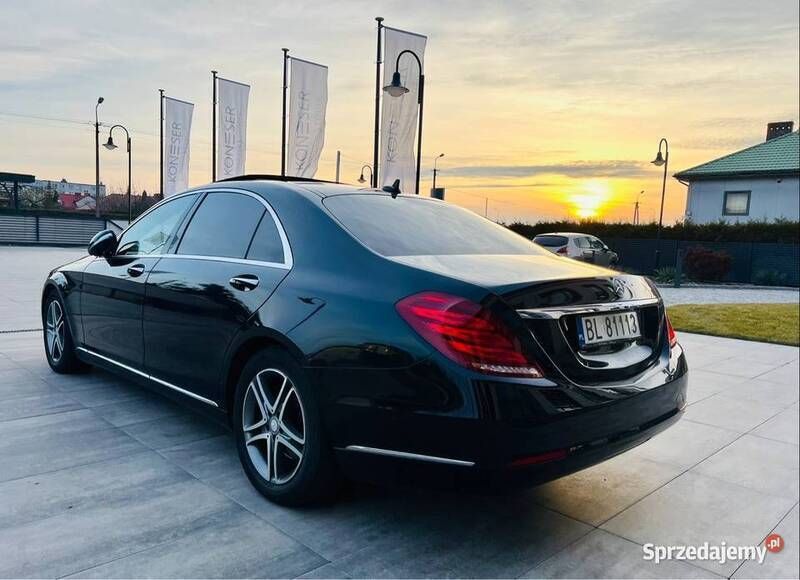 Używany Mercedes S350 2014 Czarny Sedan/Limuzyna