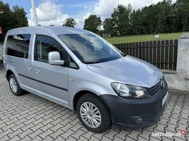 Srebrny Używany 2013 VW Caddy Minivan | 27 999 zł (Dobra cena) - Obraz 1/4