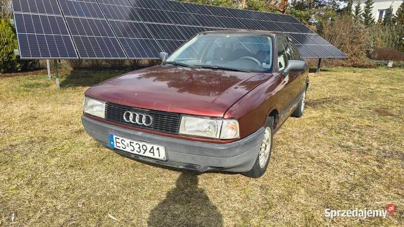 Brązowy Używany 1990 Audi 80 Sedan/Limuzyna | 2000 zł - Obraz 1/4
