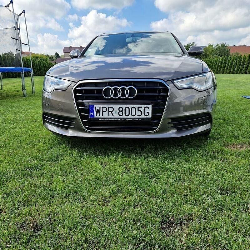Szary Używany 2014 Audi A6 Kombi | 49 000 zł (Dobra cena) - Obraz 1/4
