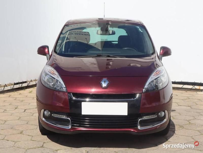 Bordowy Używany 2012 Renault Scénic III Minivan | 25 499 zł (Uczciwa cena) - Obraz 1/4