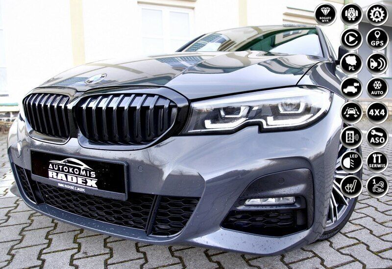 Grafitowy (metalik) Używany 2021 BMW 320 Sedan/Limuzyna | 120 000 zł (Uczciwa cena) - Obraz 1/4