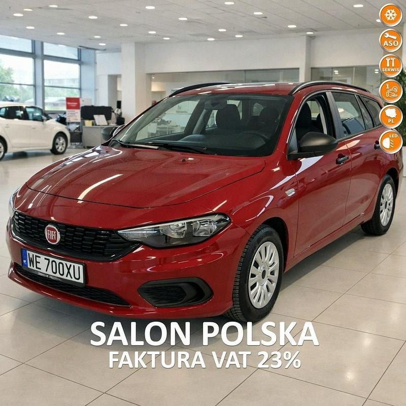 Czerwony Używany 2019 Fiat Tipo Pop Kombi | 29 268 zł (Super Cena) - Obraz 1/4