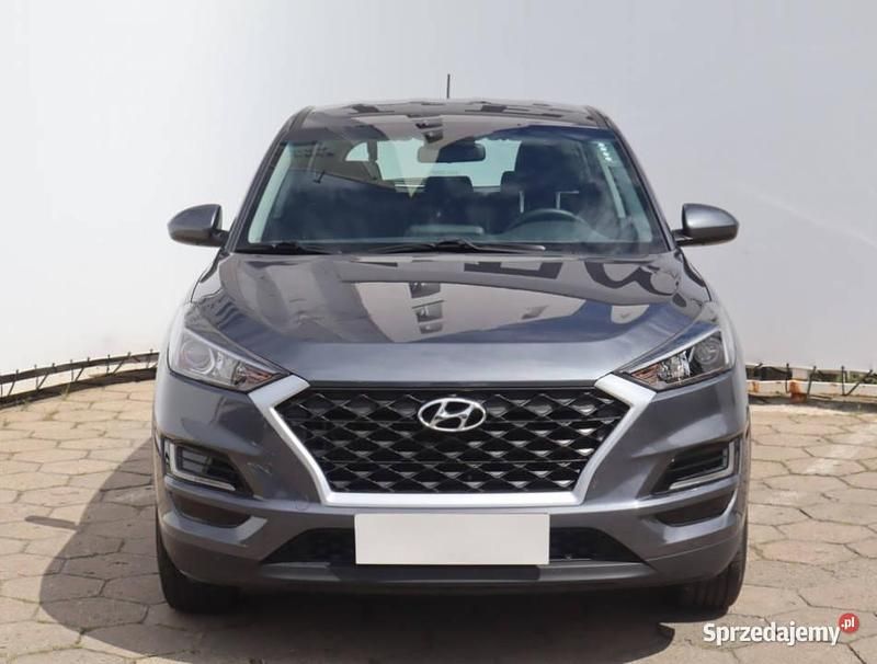 Szary Używany 2019 Hyundai Tucson SUV | 73 999 zł (Dobra cena) - Obraz 1/4