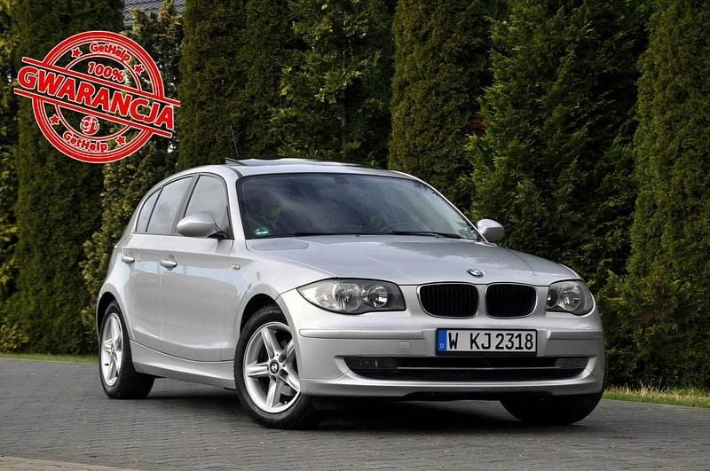 Szary Używany 2008 BMW 116 Hatchback | 17 900 zł (Uczciwa cena) - Obraz 1/4