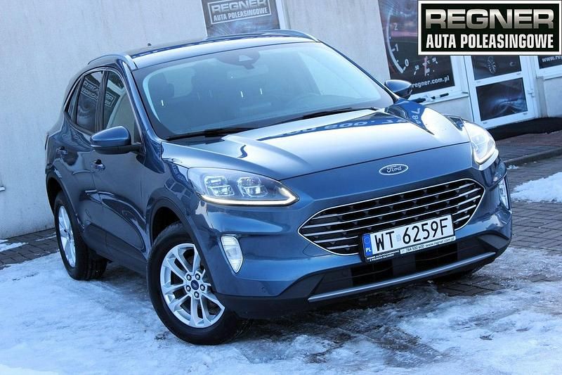 Niebieski (metalik) Używany 2022 Ford Kuga SUV | 95 900 zł - Obraz 1/4