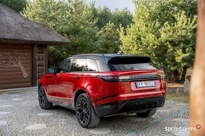 Czerwony (metalik) Używany 2018 Land Rover Range Rover Velar R-Dynamic SUV | 143 777 zł (Drogi) - Obraz 1/4