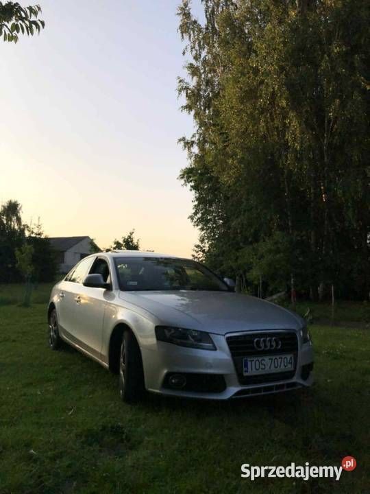 Srebrny Używany 2009 Audi A4 Sedan/Limuzyna | 18 000 zł (Dobra cena) - Obraz 1/4