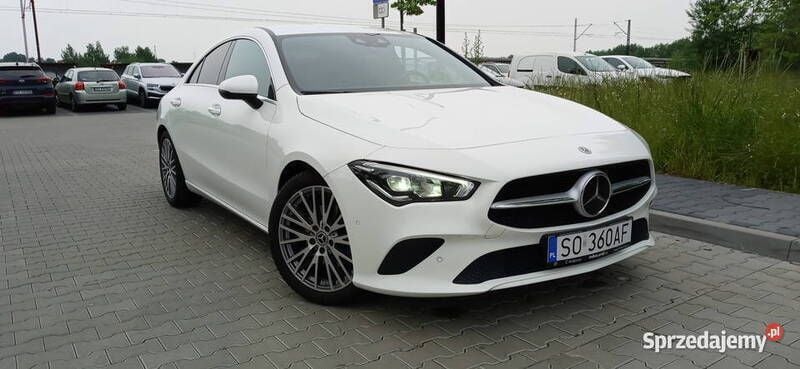 Biały Używany 2022 Mercedes CLA200 Coupe | 119 000 zł (Dobra cena) - Obraz 1/4