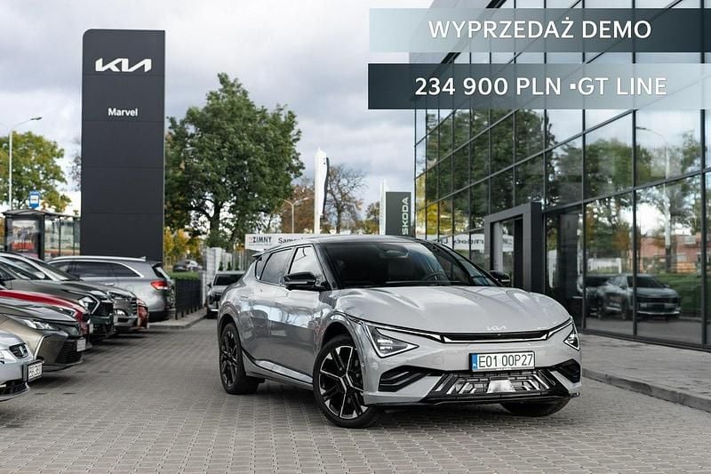 Szary Nowe 2025 Kia EV6 2 SUV | 234 900 zł - Obraz 1/4