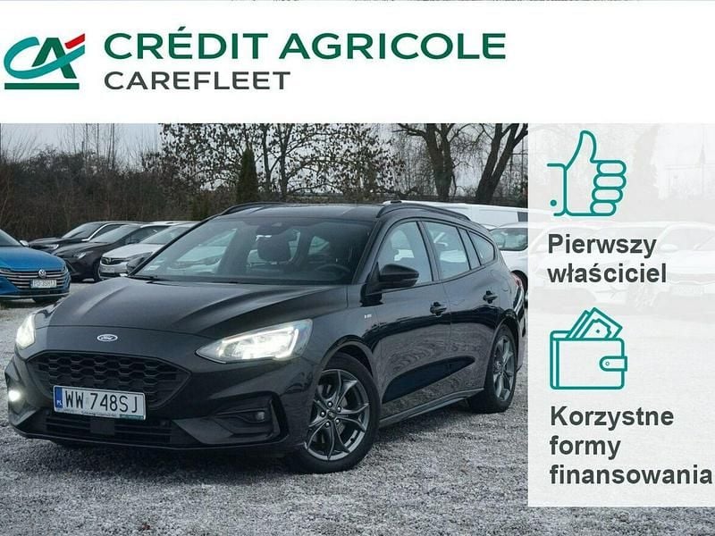 Czarny Używany 2020 Ford Focus ST-Line Kombi | 54 500 zł (Uczciwa cena) - Obraz 1/4