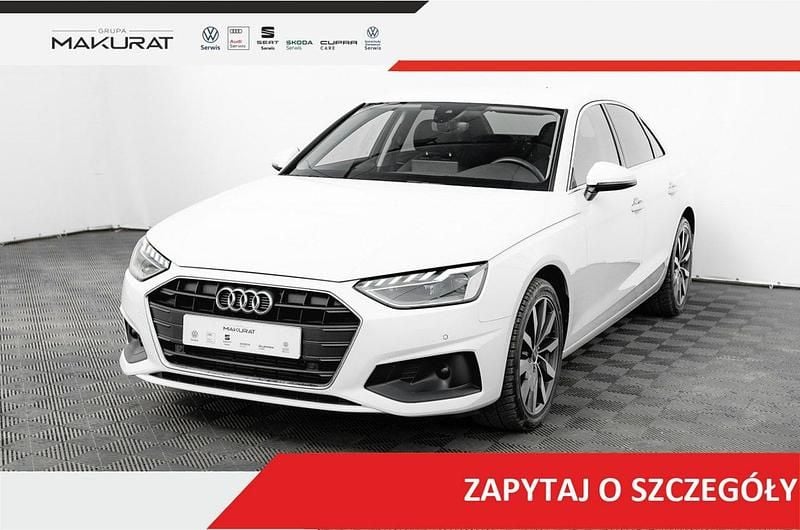 Biały Używany 2023 Audi A4 Ambiente Sedan/Limuzyna | 101 400 zł (Dość drogi) - Obraz 1/4