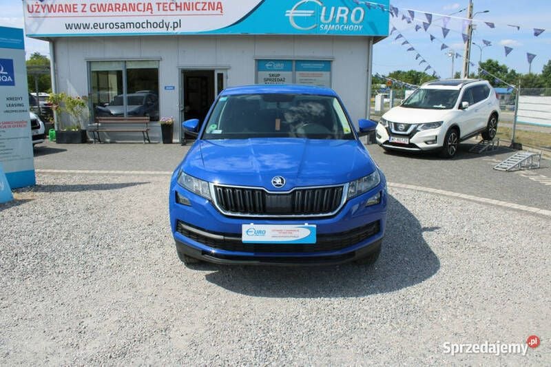 Niebieski Używany 2018 Skoda Kodiaq SUV | 75 900 zł (Super Cena) - Obraz 1/4