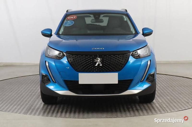 Niebieski Używany 2021 Peugeot 2008 SUV | 68 999 zł (Drogi) - Obraz 1/4