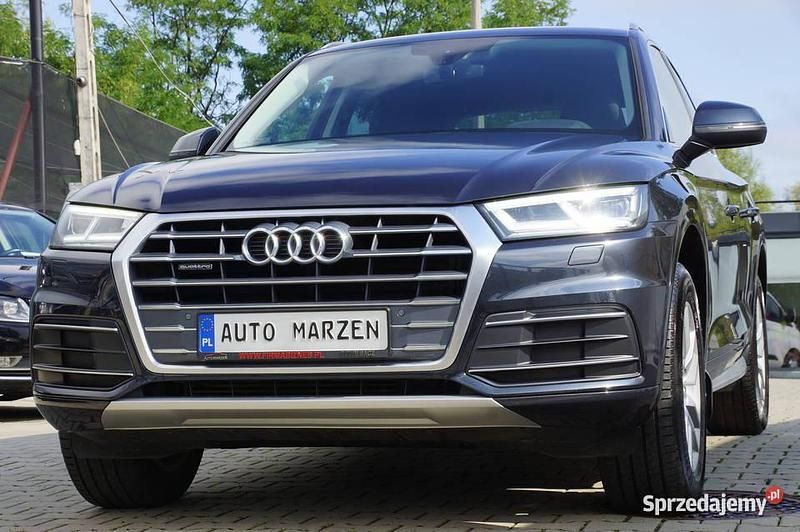 Granatowy Używany 2018 Audi Q5 SUV | 109 700 zł (Drogi) - Obraz 1/4