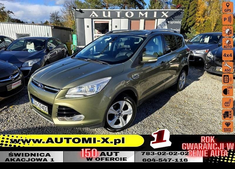 Zielony Używany 2013 Ford Kuga SUV | 43 900 zł (Drogi) - Obraz 1/2