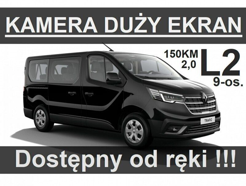 Czarny Nowe 2024 Renault Trafic Van | 183 330 zł (Drogi) - Obraz 1/4