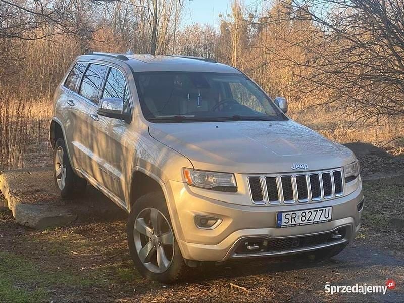 Używany Jeep Grand Cherokee Overland 2013 Złoty SUV