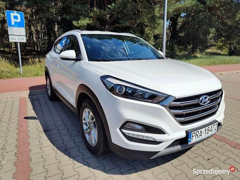 Biały Używany 2016 Hyundai Tucson SUV | 59 000 zł (Dobra cena) - Obraz 1/4