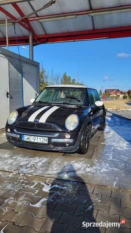 Czarny Używany 2001 Mini Cooper Hatchback | 7000 zł - Obraz 1/4