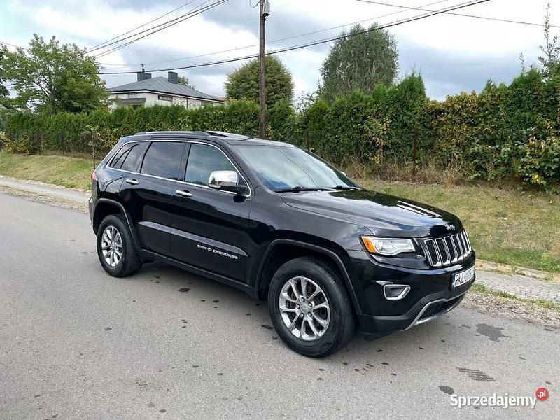 Czarny Używany 2015 Jeep Grand Cherokee Limited SUV | 78 500 zł (Uczciwa cena) - Obraz 1/4