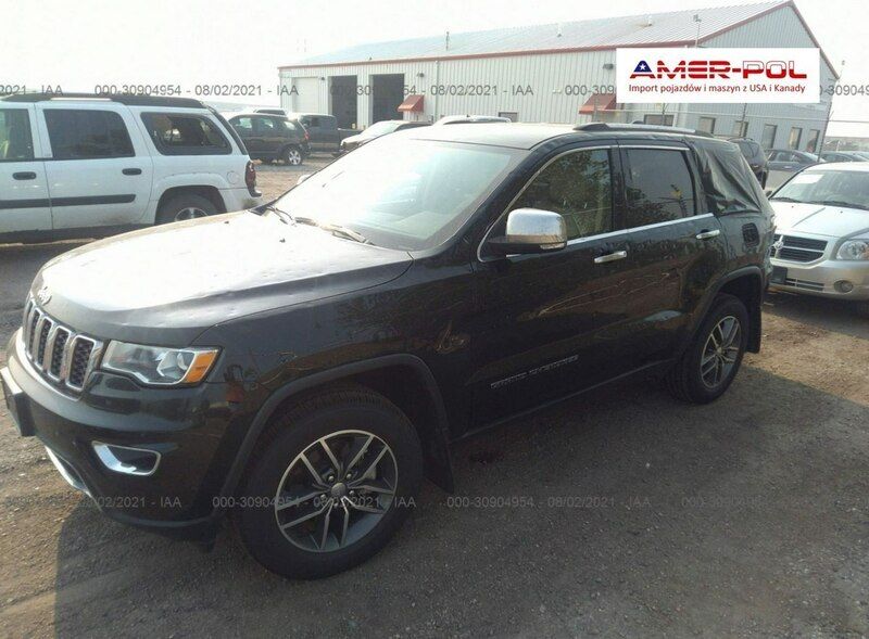Czarny Używany 2018 Jeep Grand Cherokee SUV | 110 000 zł - Obraz 1/4
